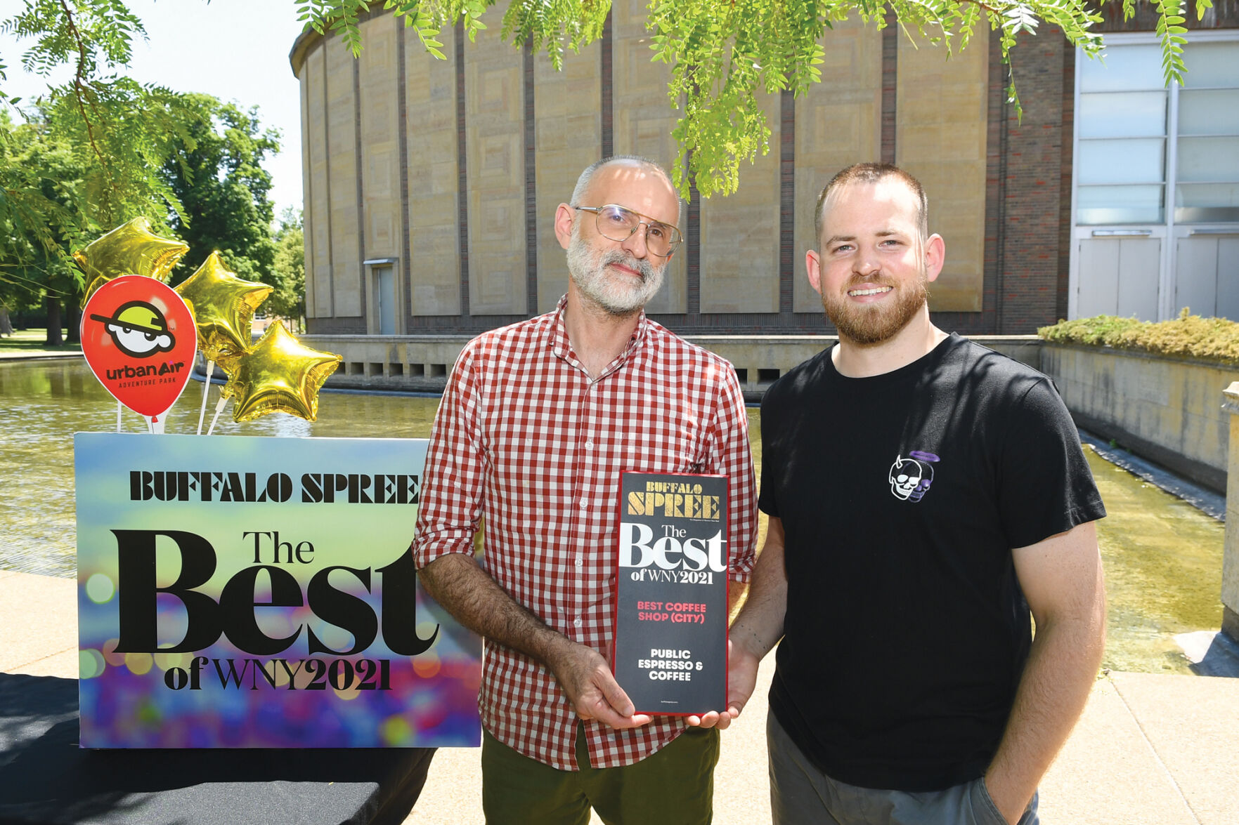 James Rayburg and Sam Scarcello of Public Espresso, Best Coffee Shop (City)